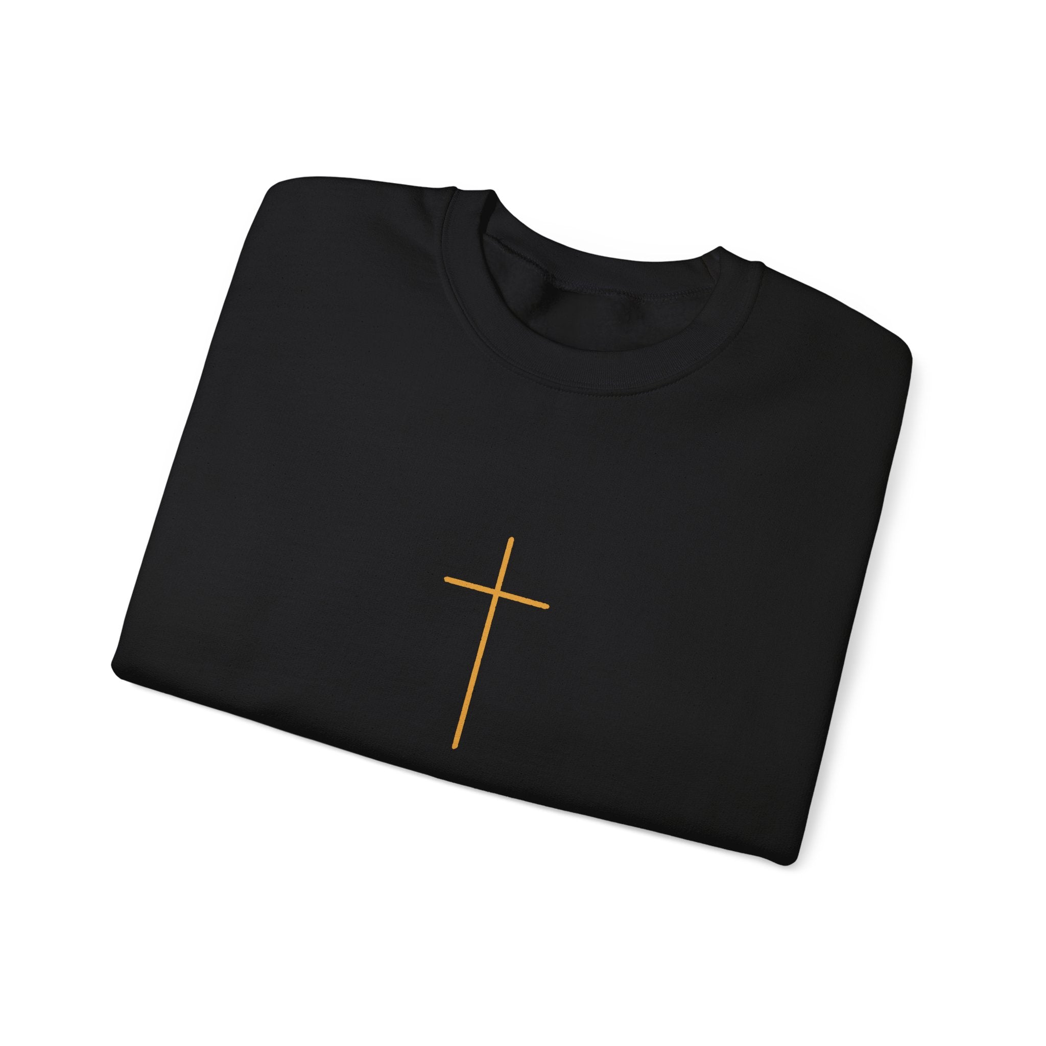 Christian Crewneck Sweatshirt — "Daughter of the Most High" Cross & Crown