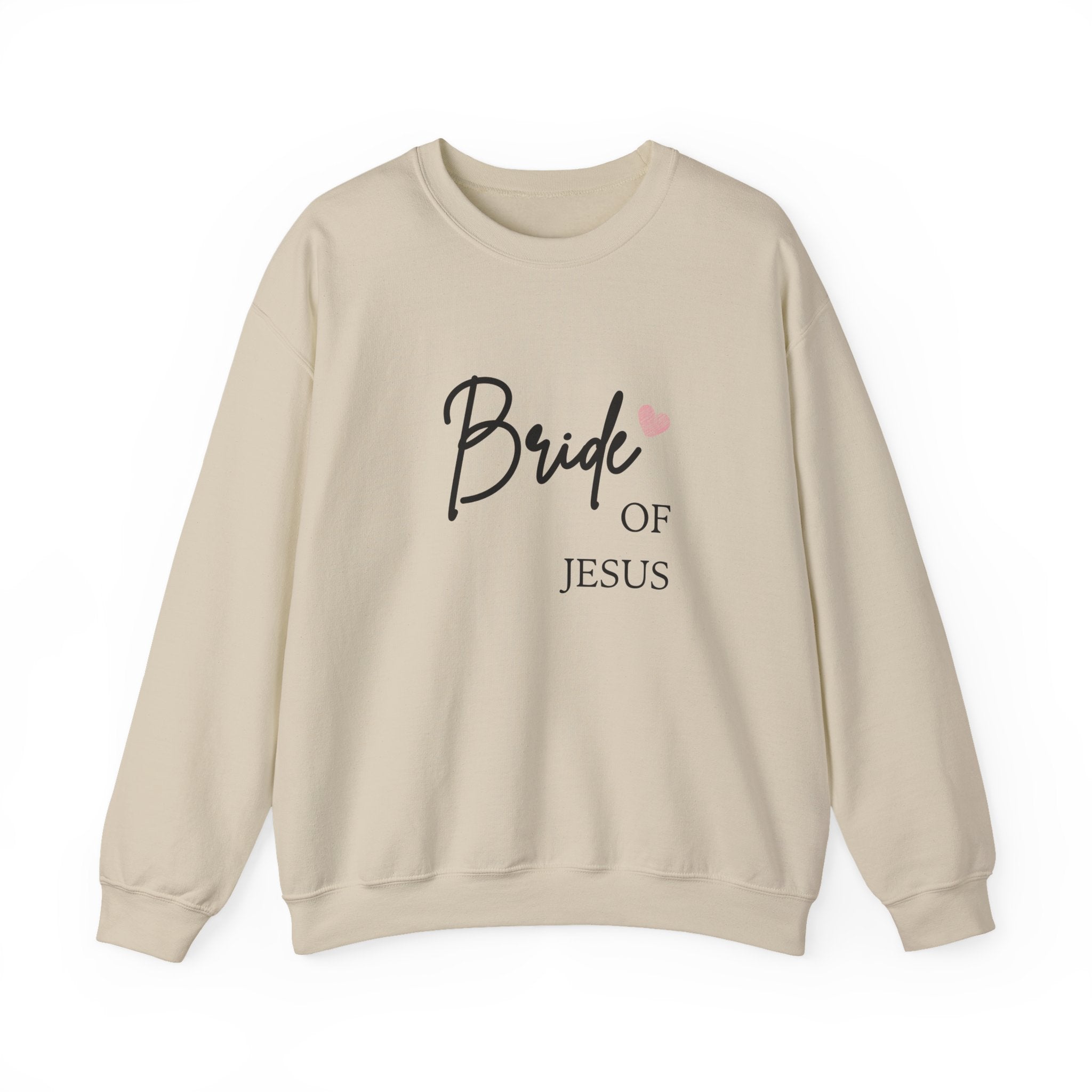Bride of Jesus Sweatshirt — Christian Faith Crewneck for Women