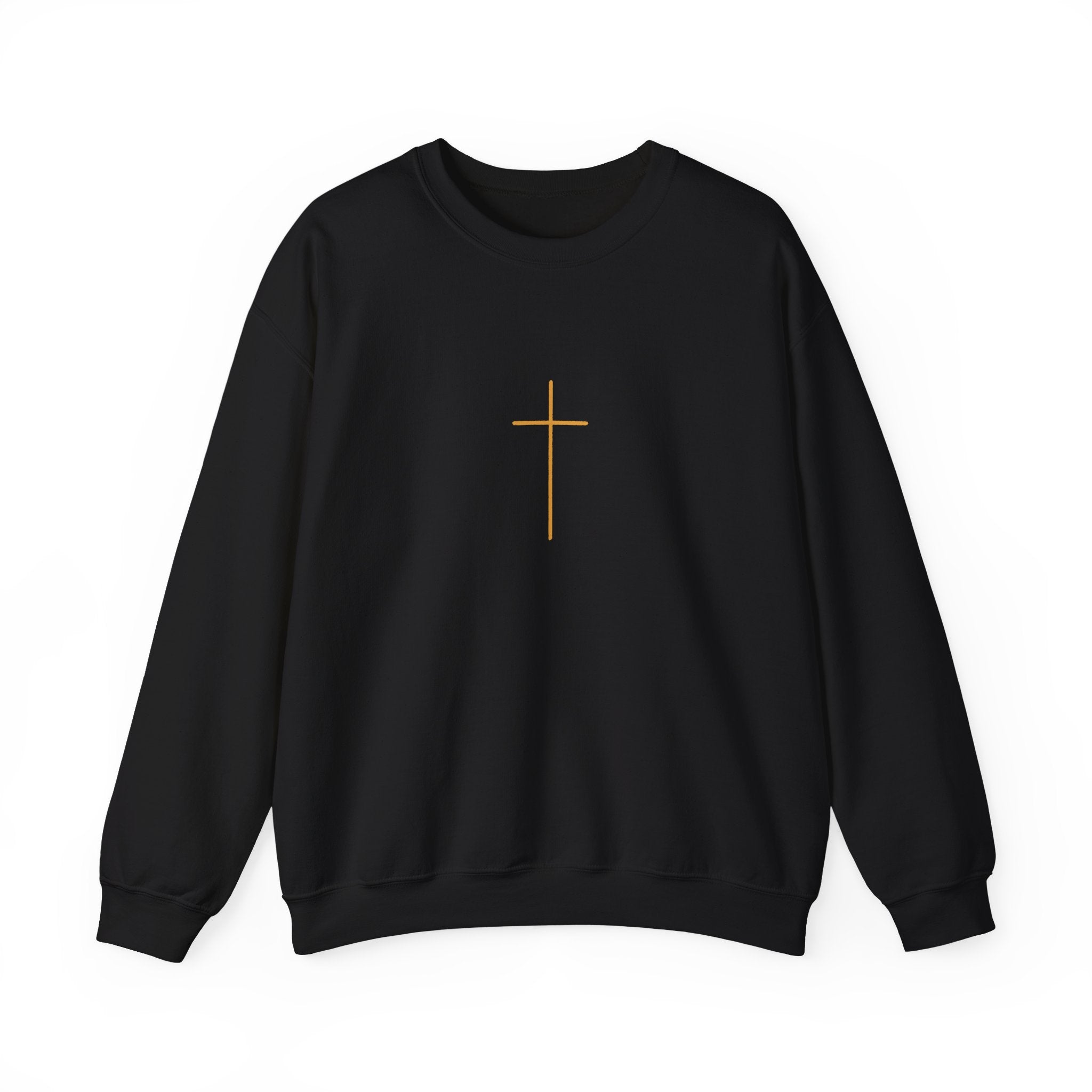 Christian Crewneck Sweatshirt — "Daughter of the Most High" Cross & Crown