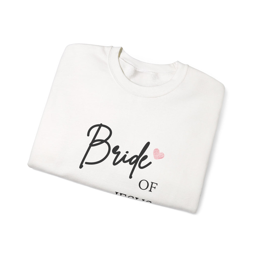 Bride of Jesus Sweatshirt — Christian Faith Crewneck for Women