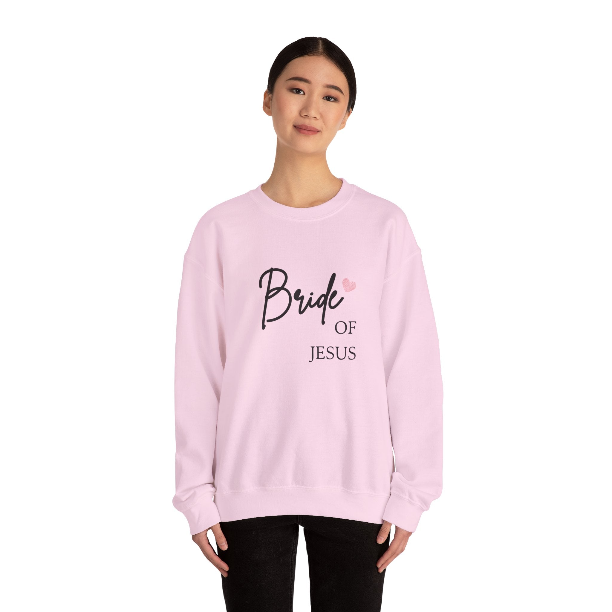 Bride of Jesus Sweatshirt — Christian Faith Crewneck for Women