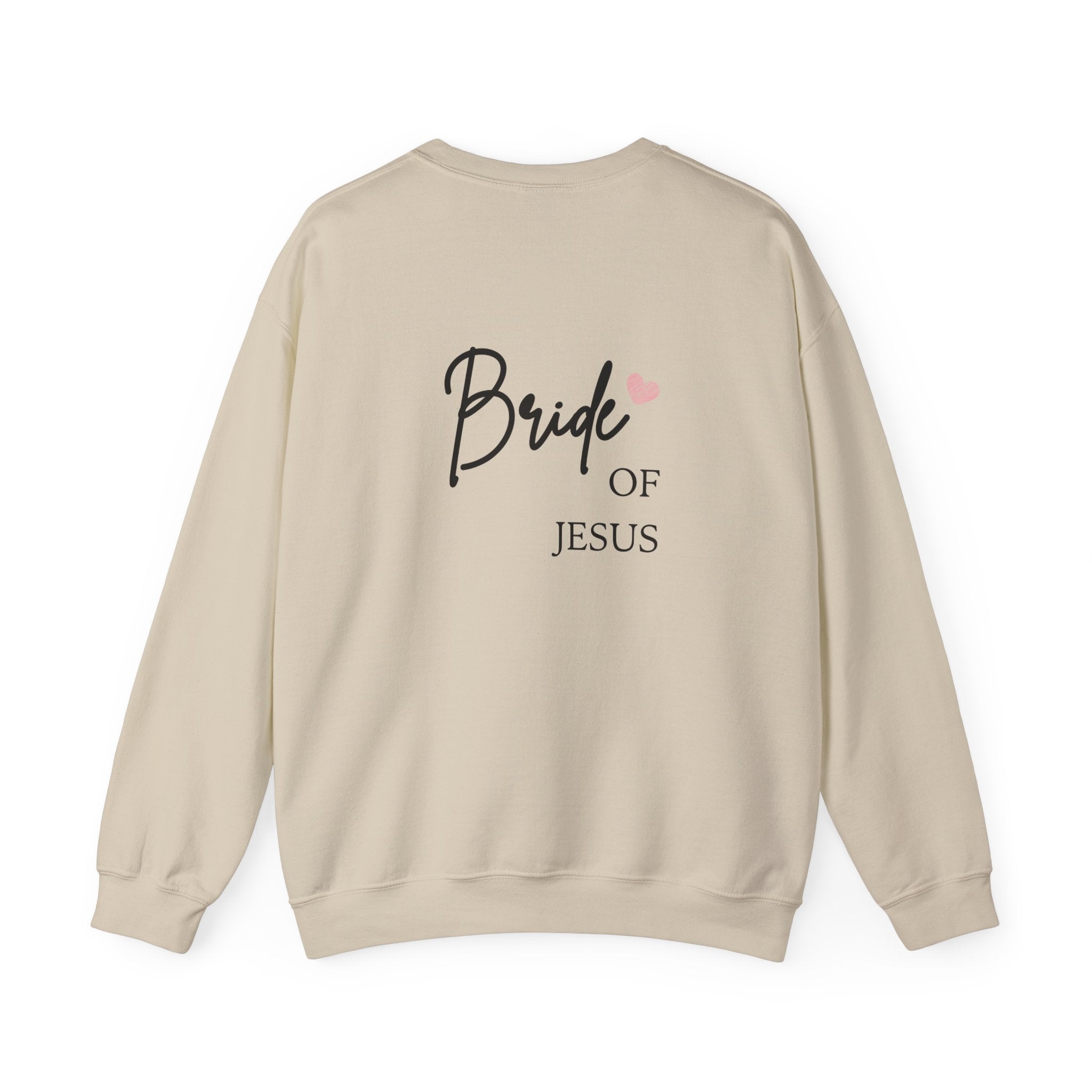 Bride of Jesus Sweatshirt — Christian Faith Crewneck for Women