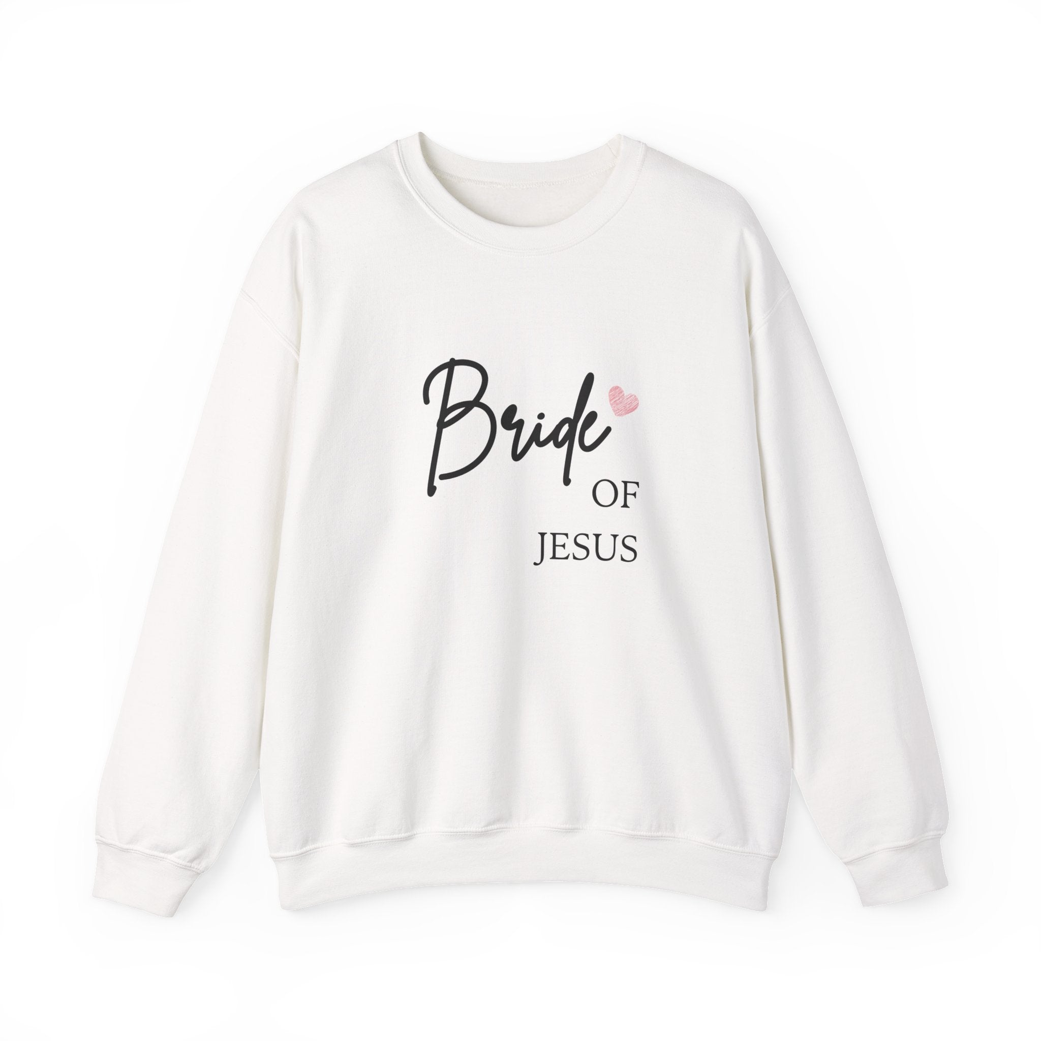 Bride of Jesus Sweatshirt — Christian Faith Crewneck for Women