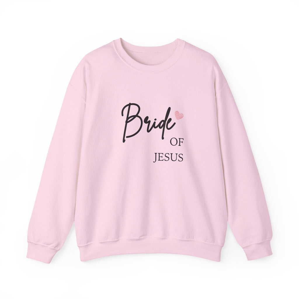 Bride of Jesus Sweatshirt — Christian Faith Crewneck for Women