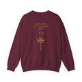 Christian Crewneck Sweatshirt — "Daughter of the Most High" Cross & Crown