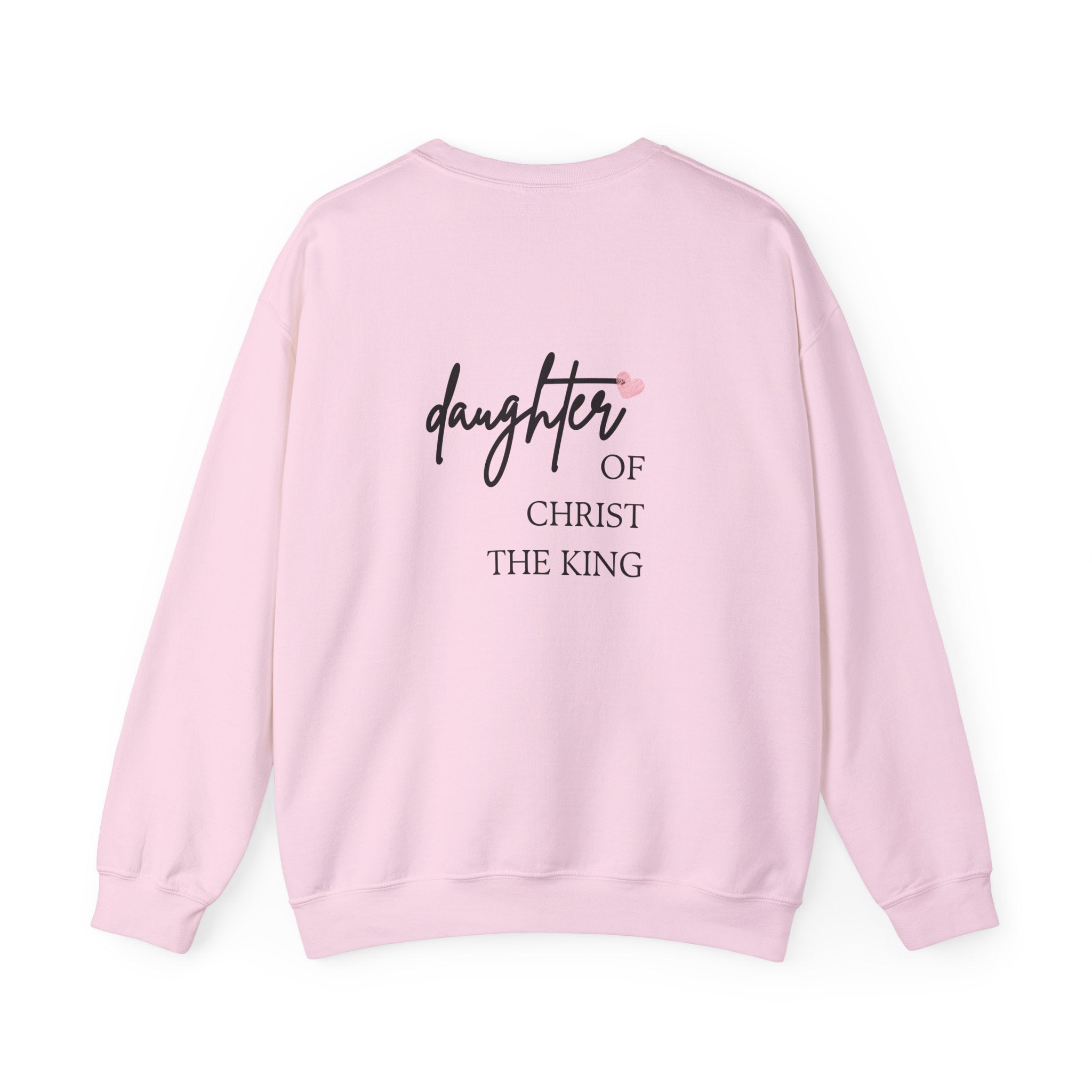 Daughter of Christ The King Crewneck Sweatshirt